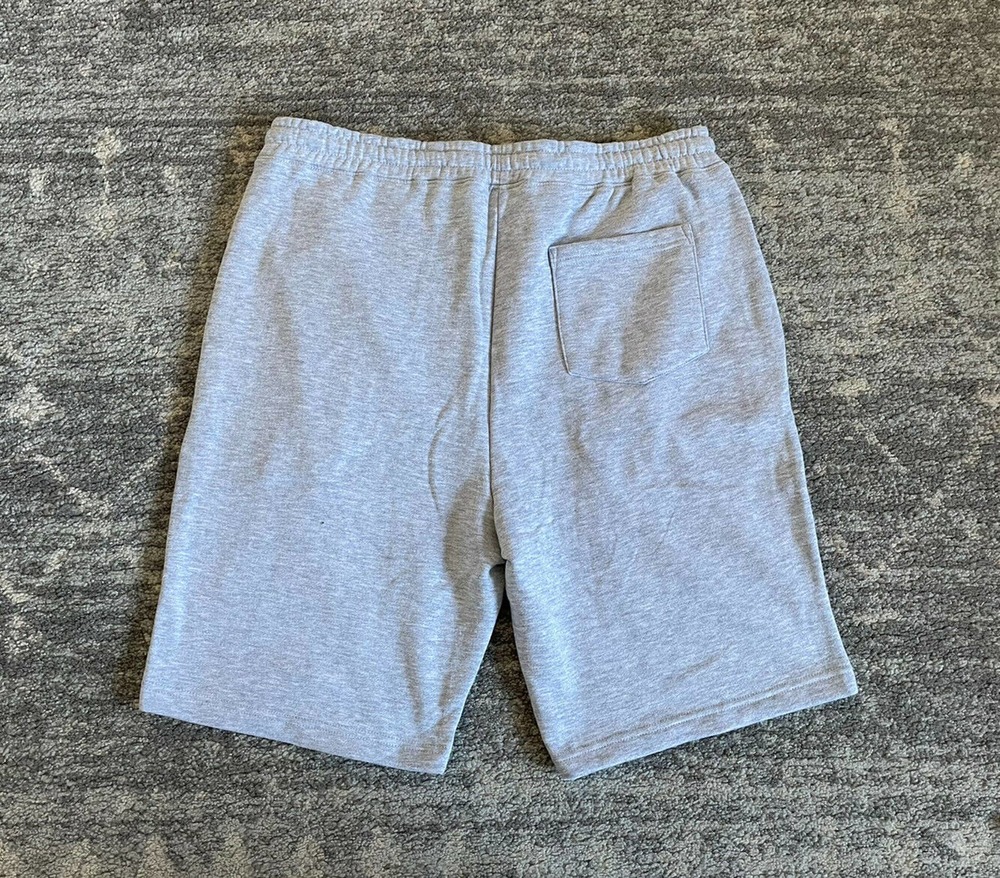 Night Bass University Mens XL Sweatshirt Shorts Set Gray Warm New J9 - Picture 5 of 12